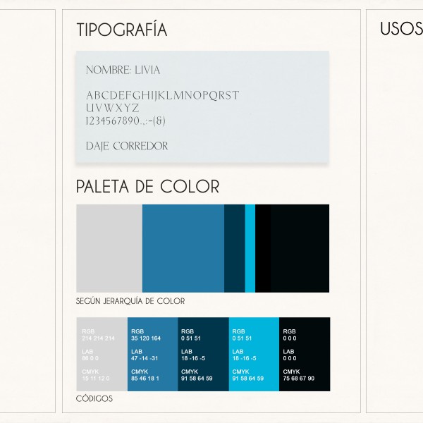 Tipografia y Paleta de Colorbaja